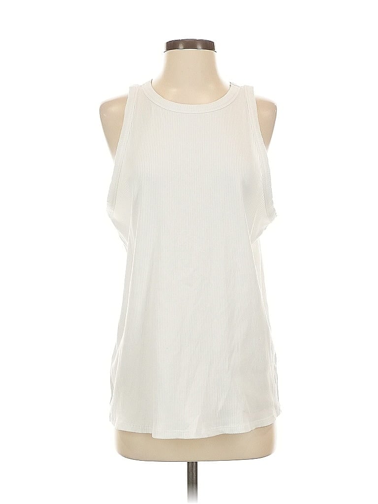 Pre-owned Nike Sleeveless T-shirt In White