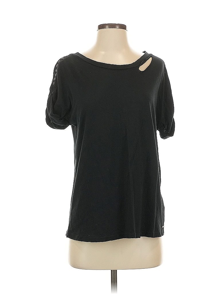 Pre-owned N:philanthropy Short Sleeve T-shirt In Black