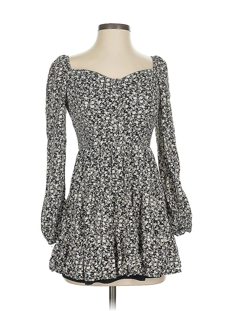 Pre-owned Sonoma Goods For Life Casual Dress In Gray