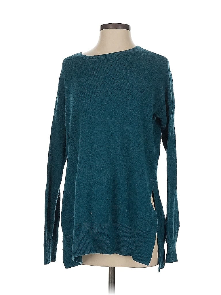 Pre-owned Ann Taylor Loft Pullover Sweater In Blue