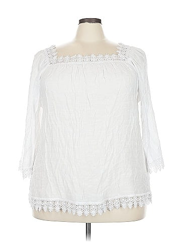 Counterparts 3/4 Sleeve Blouse (view 1)