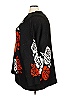 Torrid Floral Black Pullover Sweater Size 4X Plus (4) - photo 4