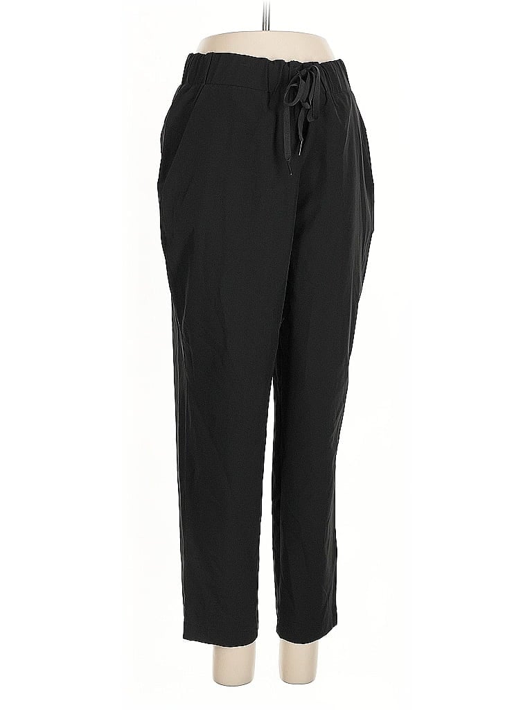 Pre-owned Zenergy By Chico's Casual Pants In Black