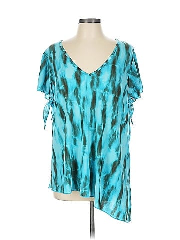 Fashion Bug Short Sleeve Blouse (view 1)