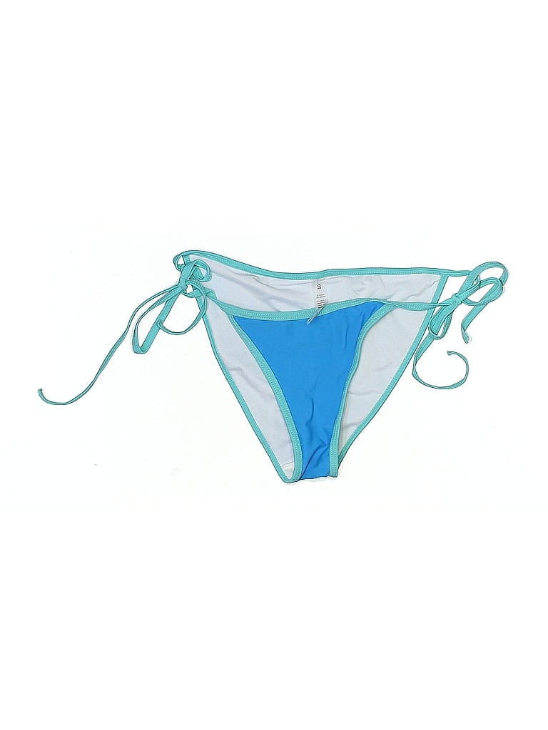 Pre-owned Unbranded Swimsuit Bottoms In Blue