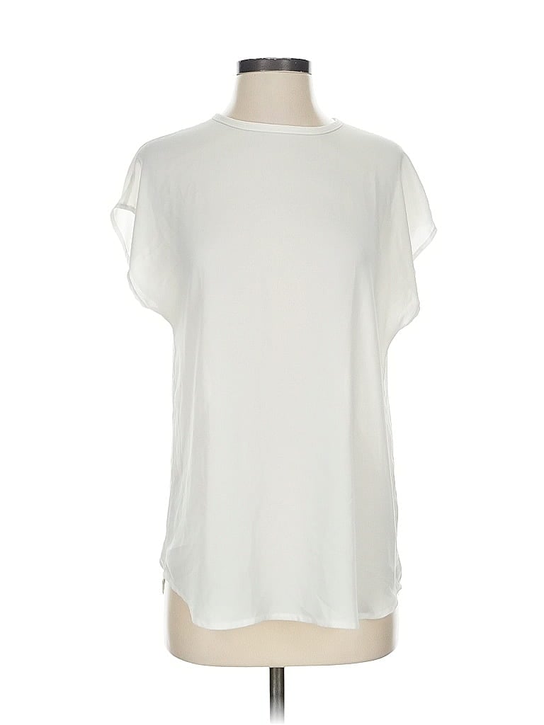 Pre-owned Banana Republic Short Sleeve T-shirt In White