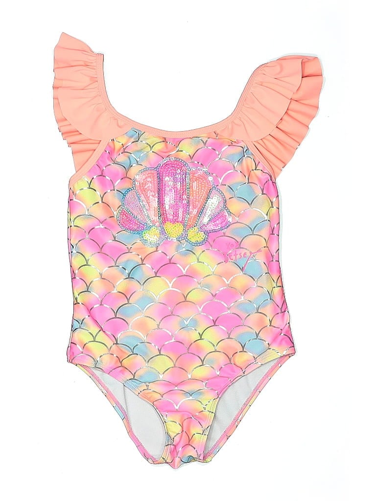 Click to view more detailed imagery on our partner's website Pre-owned Betsey Johnson One Piece Swimsuit In Pink