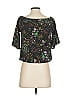 Walter Baker 100% Polyester Floral Black 3/4 Sleeve Blouse Size XS - photo 2