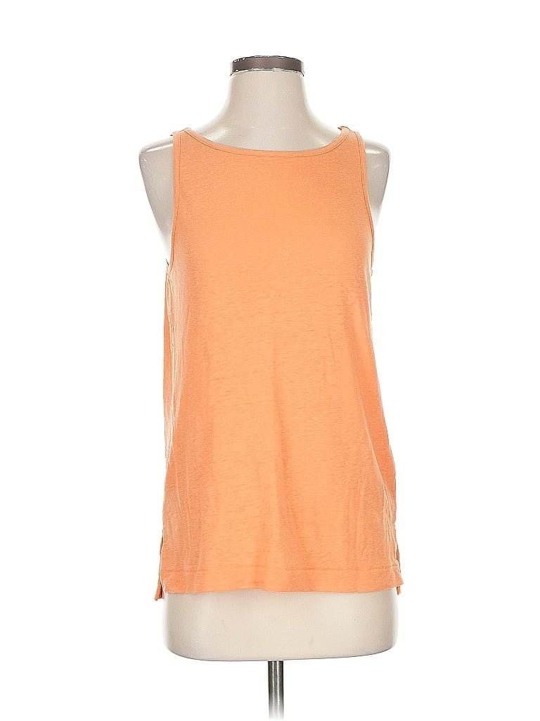 Pre-owned Madewell Sleeveless T-shirt In Orange