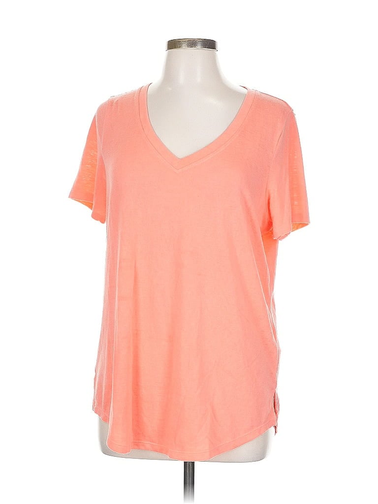 Pre-owned Athleta Short Sleeve T-shirt In Pink