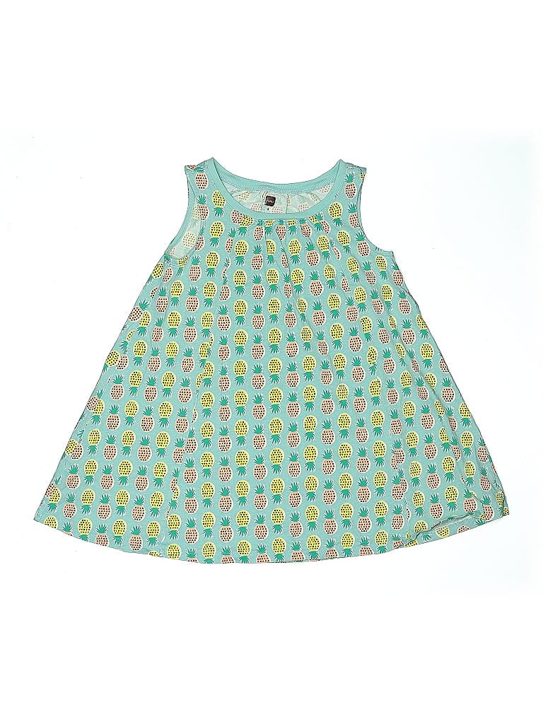 Click to view more detailed imagery on our partner's website Pre-owned Tea Kids' Dress In Green