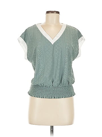 Kate Kasin Short Sleeve Blouse (view 1)