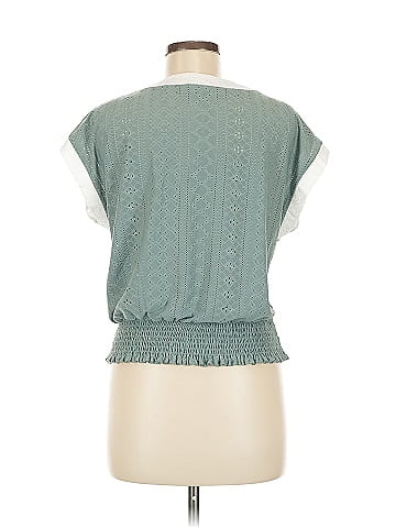 Kate Kasin Short Sleeve Blouse (view 2)