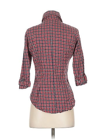 Fine Garments Carefully Selected by Bell 3/4 Sleeve Button-Down Shirt (view 2)