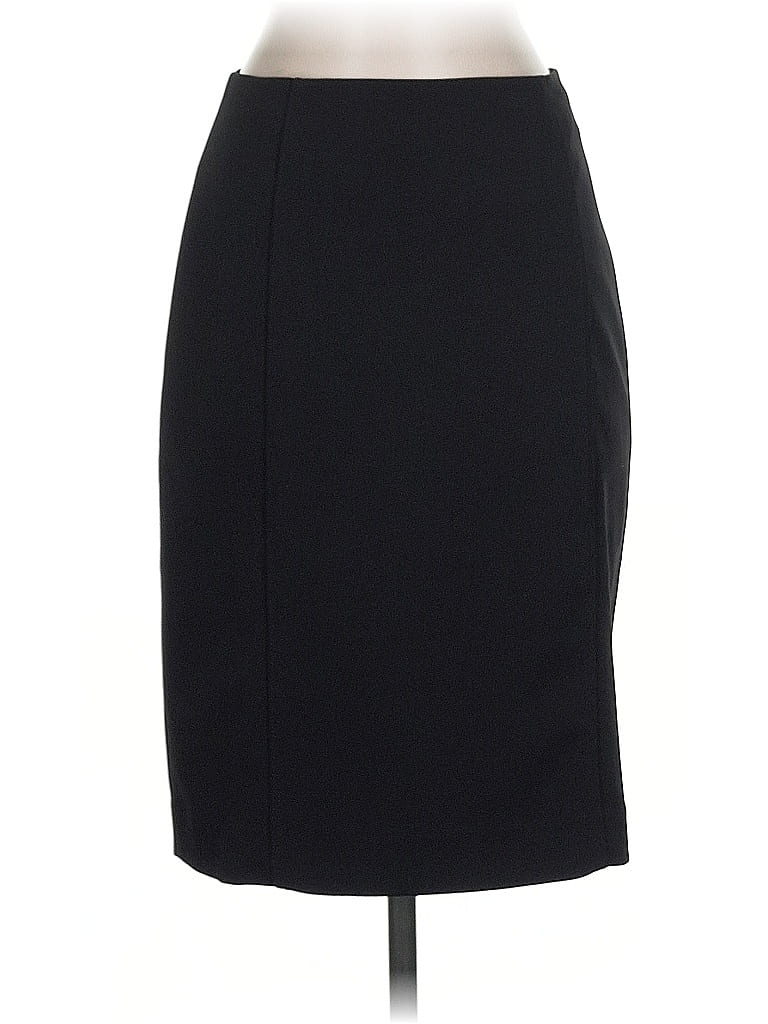 Pre-owned White House Black Market Formal Skirt In Black