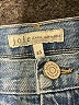 Joie 100% Cotton Hearts Blue Jeans Size 25 waist - photo 3