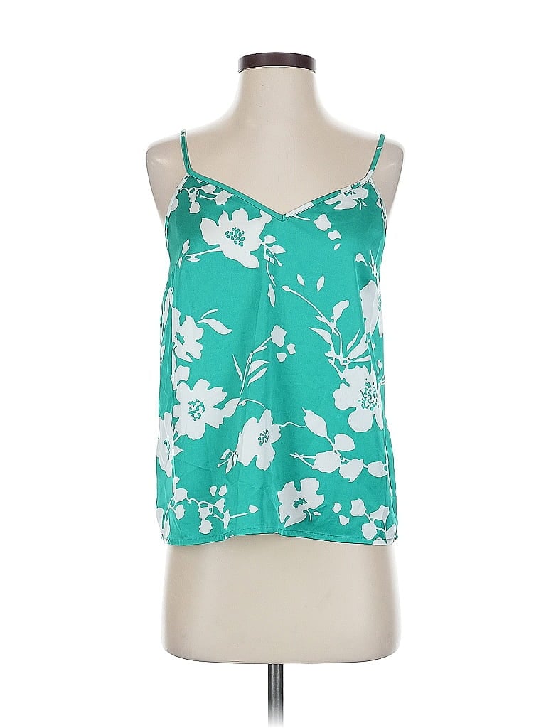 Pre-owned J.crew Factory Store Sleeveless Blouse In Blue