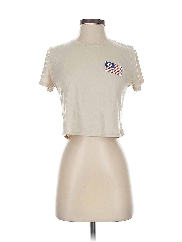 Pre-owned Assorted Brands Short Sleeve T-shirt In White