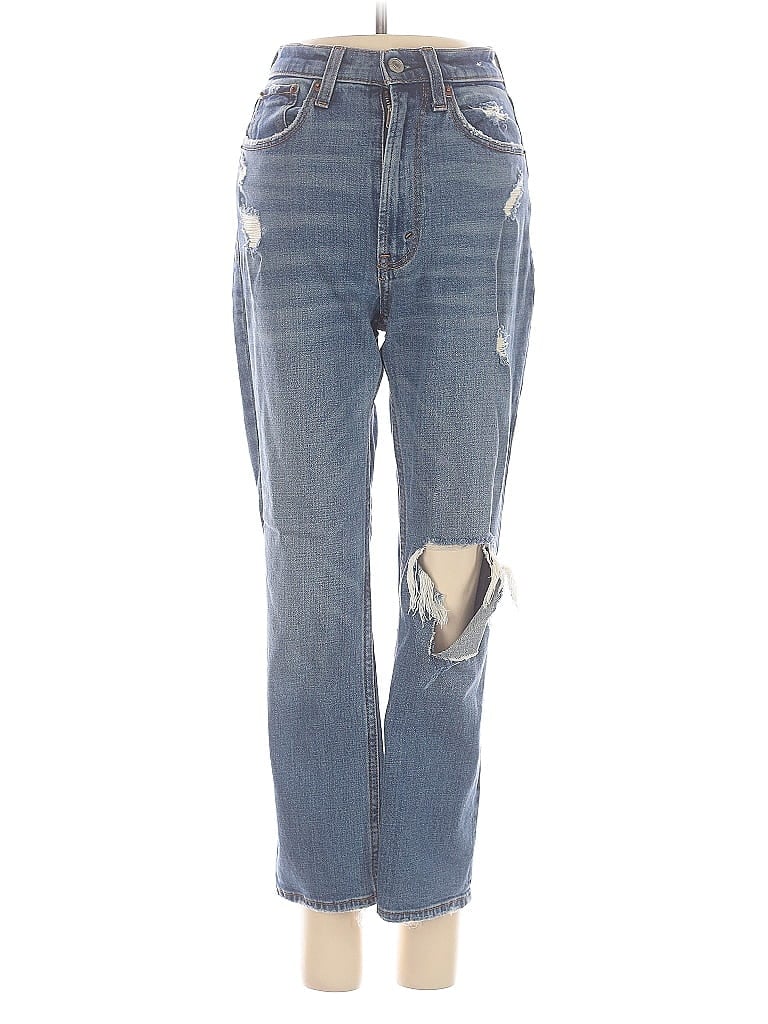 Pre-owned Abercrombie & Fitch Jeans In Blue