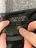 Topshop Solid Black Formal Skirt Size 8 - photo 4