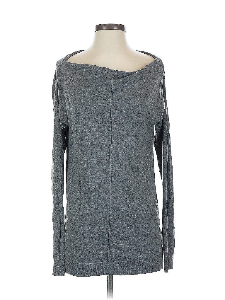 Pre-owned Trouve Pullover Sweater In Gray