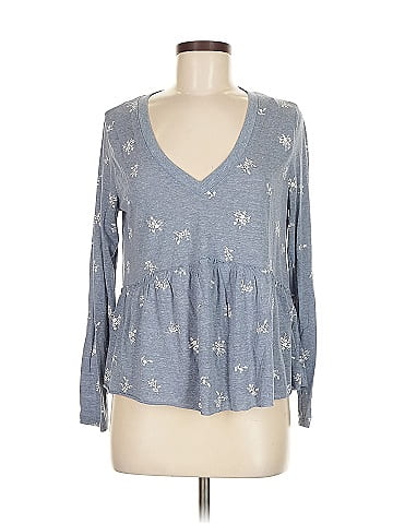 Blue Rain Long Sleeve Blouse (view 1)