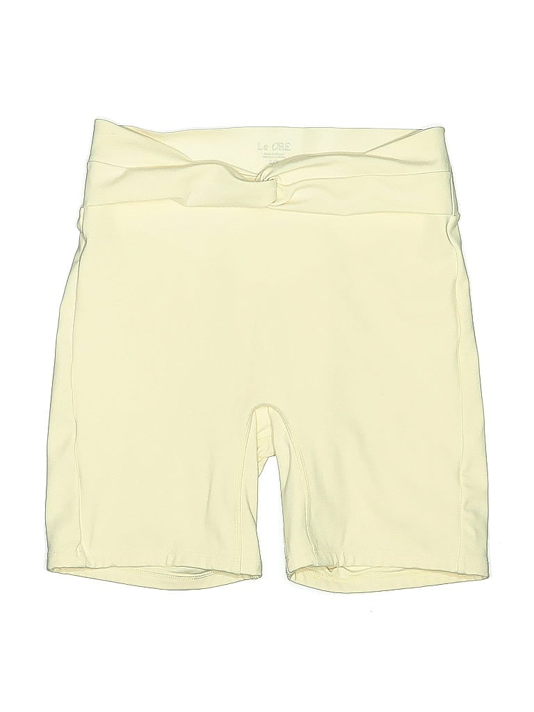 Pre-owned Le Ore Athletic Shorts In Yellow