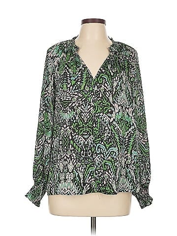 Pinch Long Sleeve Blouse (view 1)