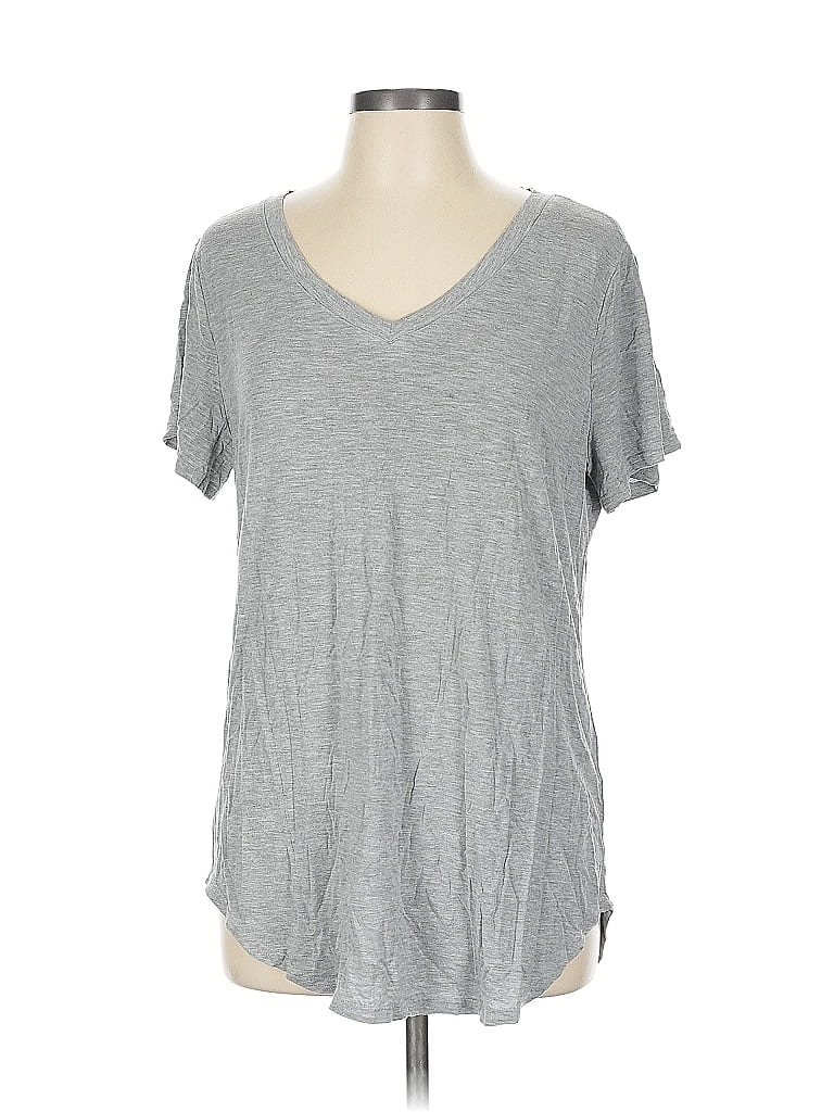 Pre-owned Unbranded Short Sleeve T-shirt In Gray