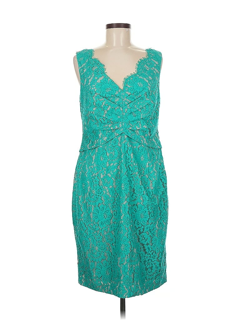 Click to view more detailed imagery on our partner's website Pre-owned Eliza J Cocktail Dress In Blue