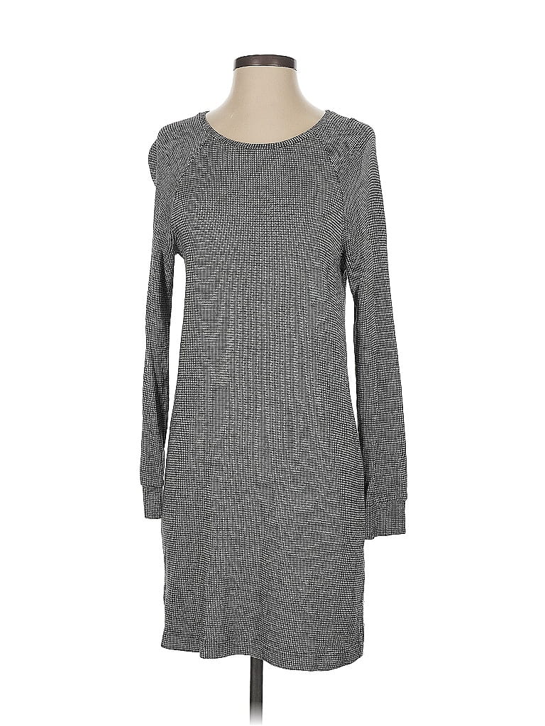 Pre-owned Lou & Grey Casual Dress In Gray