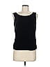 Carole Little Black Sleeveless Top Size 8 - photo 1