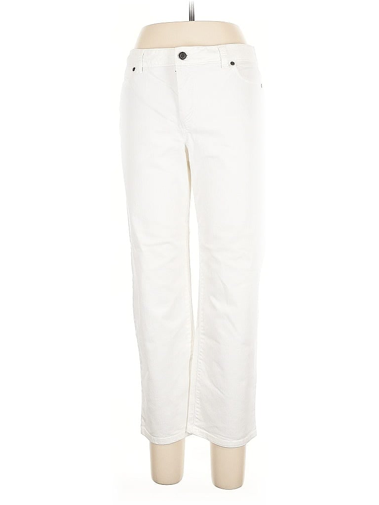 Pre-owned Talbots Outlet Jeans In White