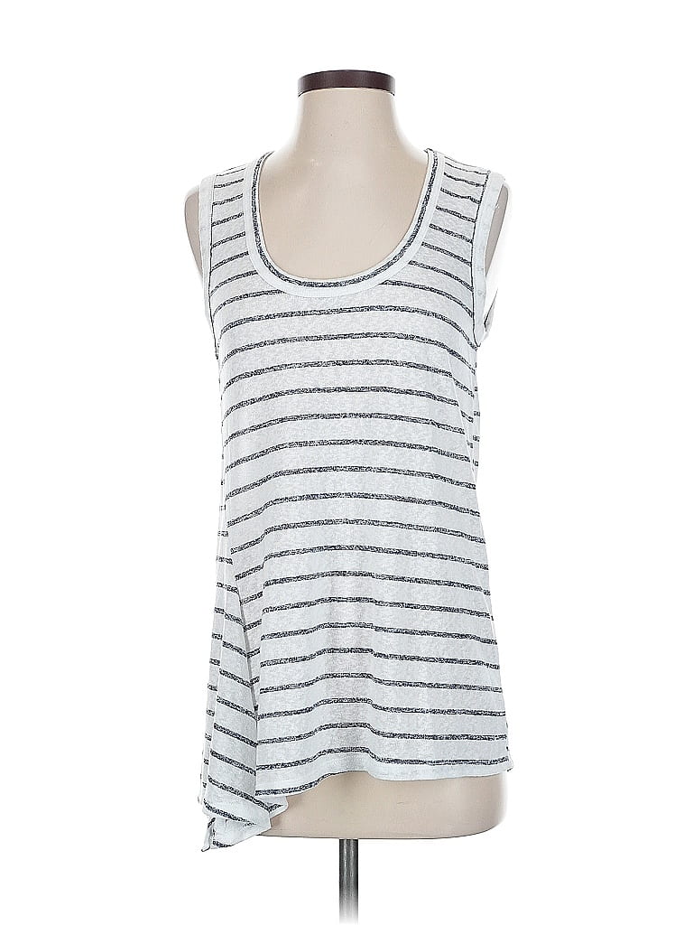Pre-owned Bobeau Sleeveless T-shirt In Silver