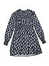 Mayoral 100% Polyester Paisley Blue Dress Size 10 - photo 1