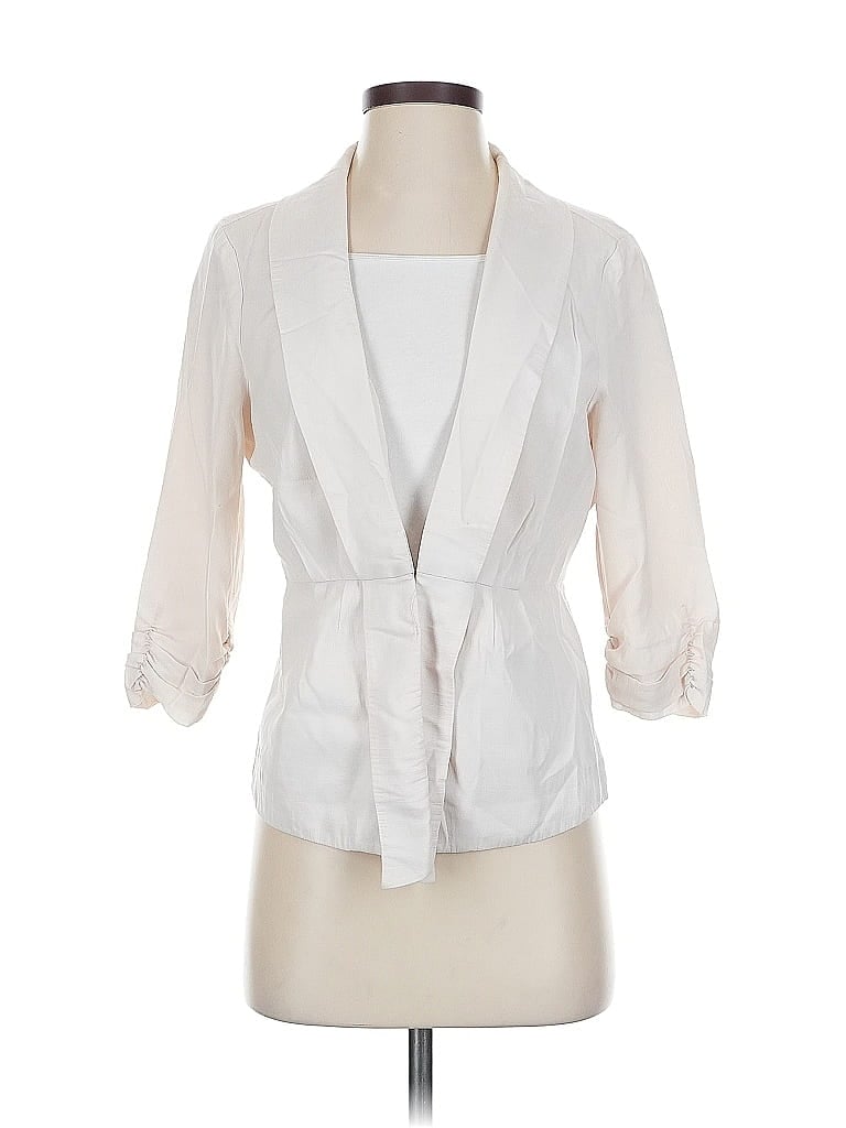 Click to view more detailed imagery on our partner's website Pre-owned Elle Blazer Jacket In White