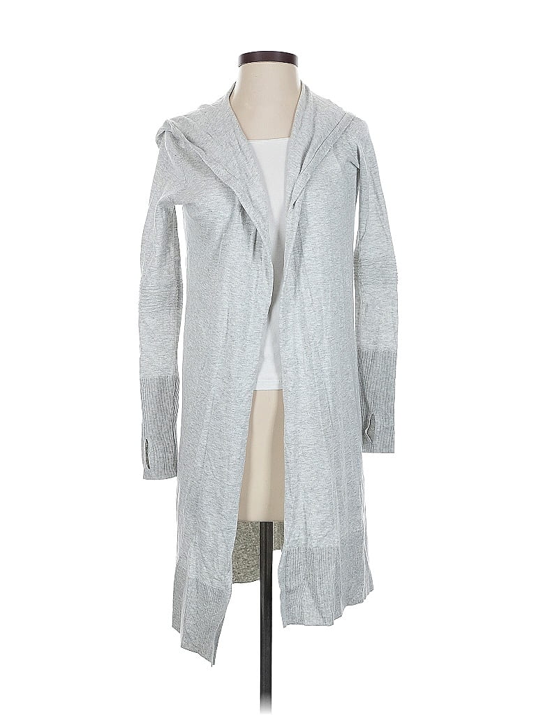 Click to view more detailed imagery on our partner's website Pre-owned Athleta Cardigan Sweater In Gray