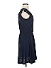 Talbots Solid Blue Casual Dress Size XS - photo 4