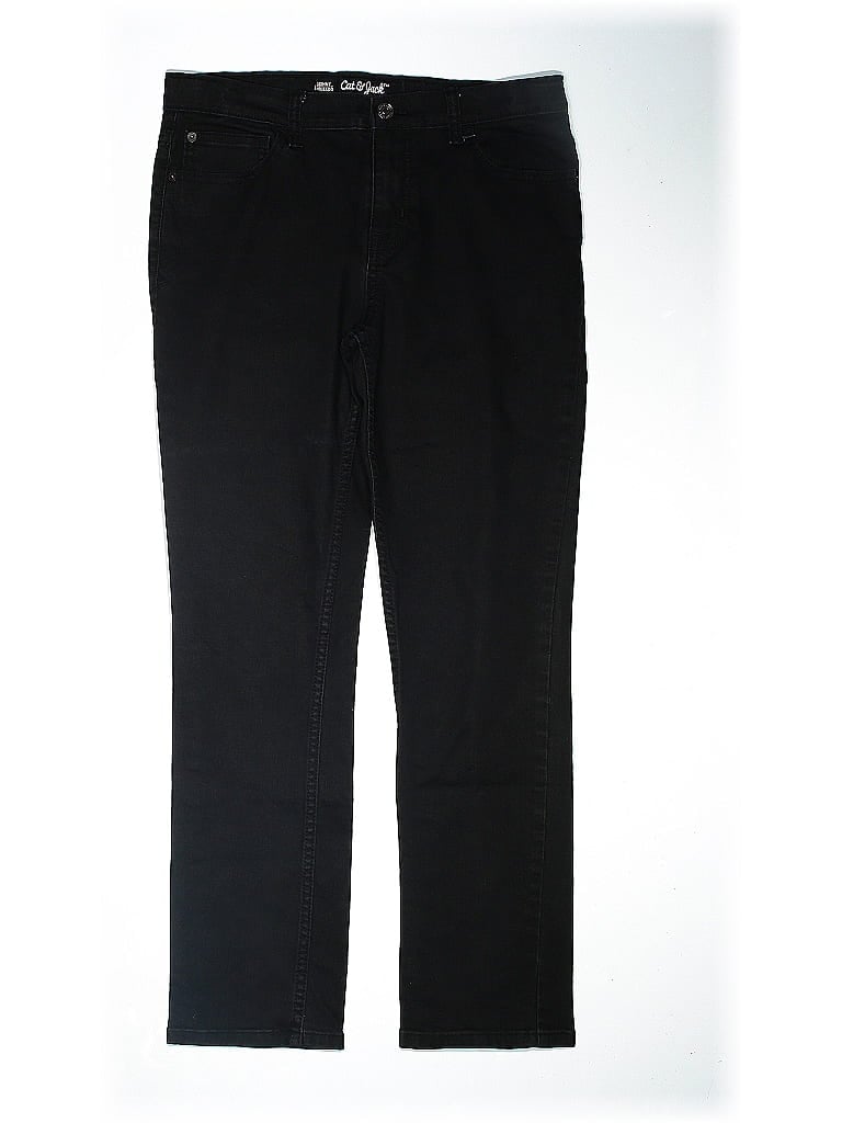 Pre-owned Cat & Jack Kids' Jeggings In Black