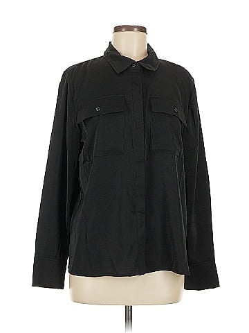 Scoop Long Sleeve Blouse (view 1)