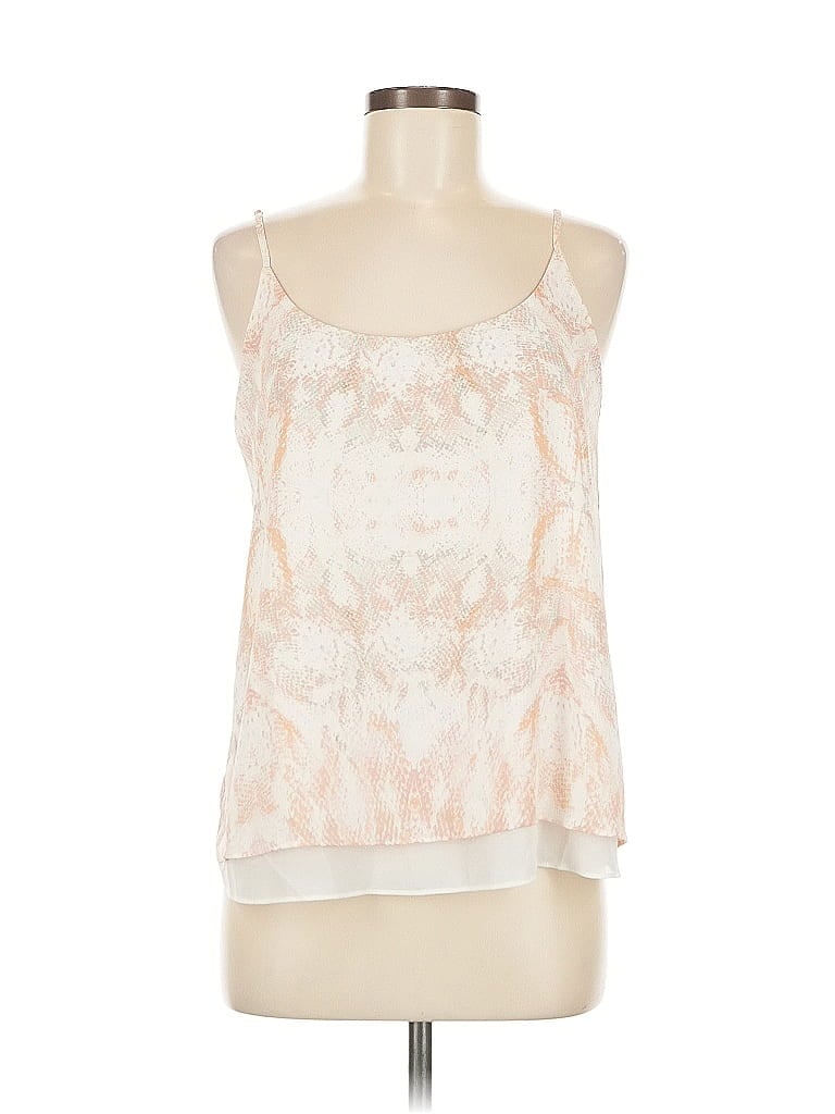 Pre-owned Rachel Zoe Sleeveless Blouse In White