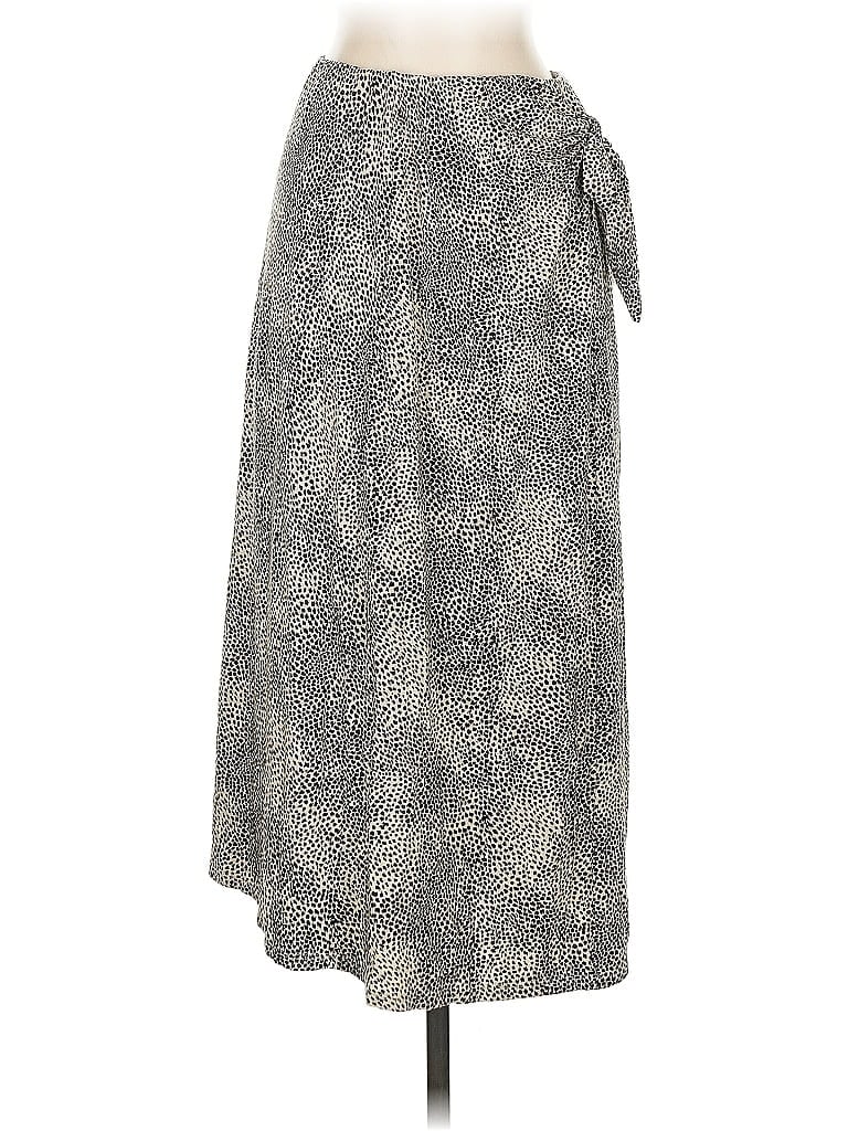 Pre-owned Bobeau Casual Skirt In Gray