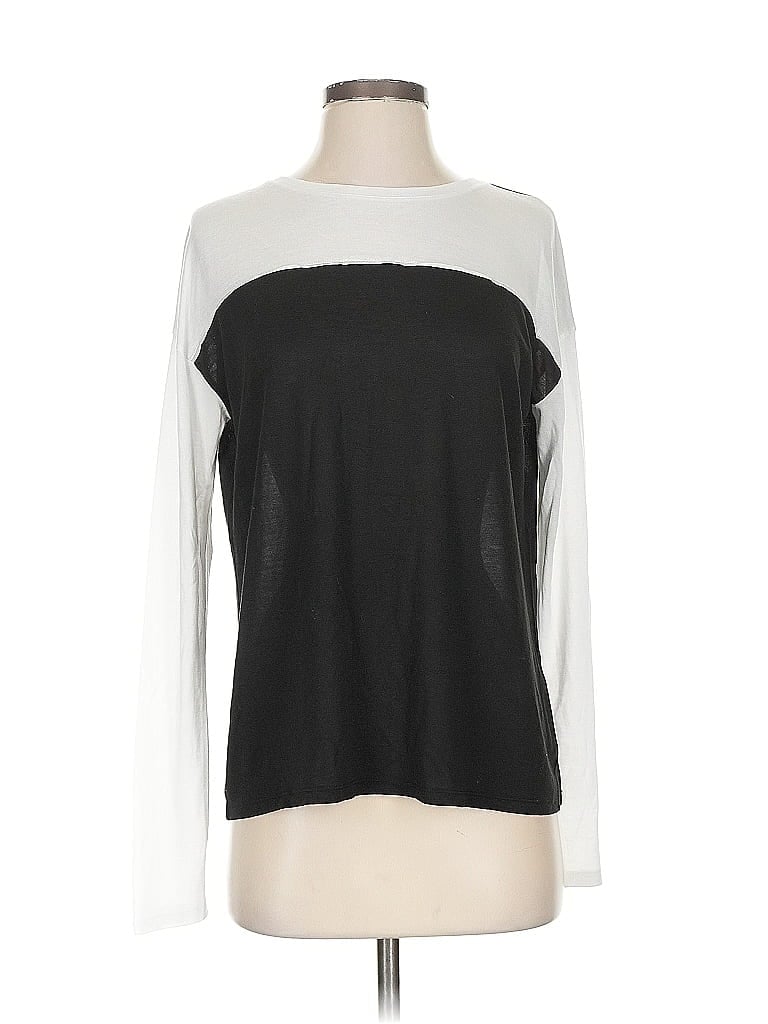 Pre-owned Vince Long Sleeve T-shirt In Black