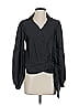 MICHAEL Michael Kors Black Long Sleeve Blouse Size XS - photo 1