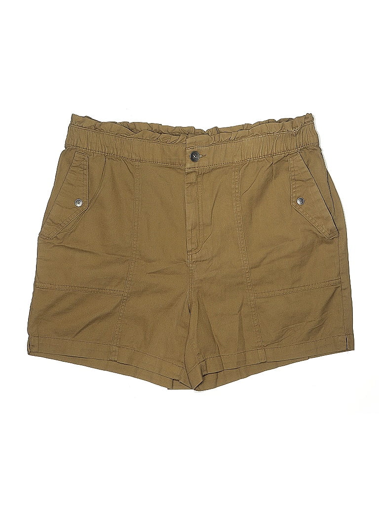Pre-owned Old Navy Khaki Shorts In Brown