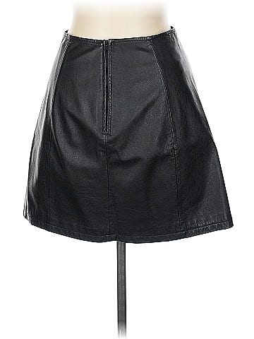 Wilsons Leather Maxima Faux Leather Skirt (view 2)