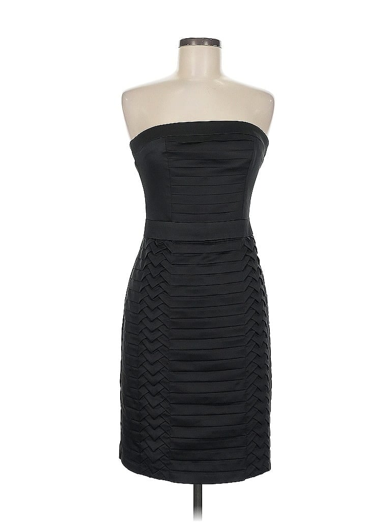 Pre-owned H&m Cocktail Dress In Black