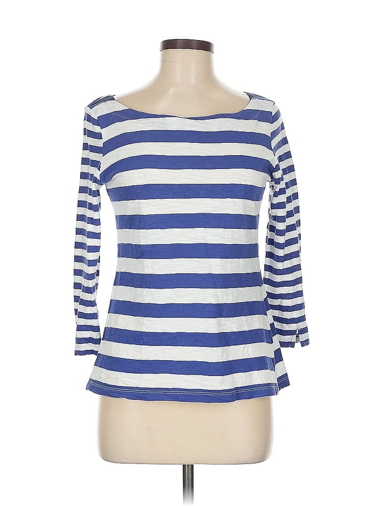 Click to view more detailed imagery on our partner's website Pre-owned Banana Republic 3/4 Sleeve T-shirt In Blue