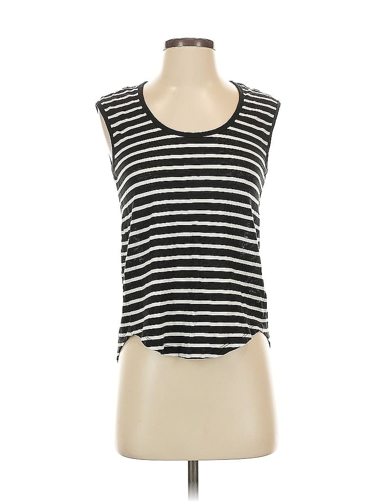 Click to view more detailed imagery on our partner's website Pre-owned Banana Republic Sleeveless T-shirt In Black