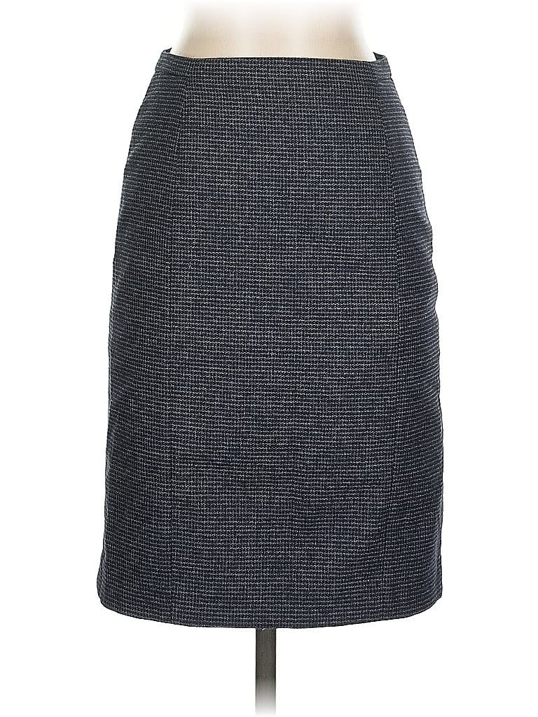 Pre-owned Ann Taylor Formal Skirt In Gray